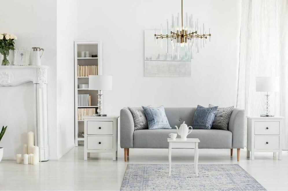 Sienna Collection Gold Modern 8-Light Glass Rod Sputnik Chandelier for Dining or Kitchen (1 of 9)