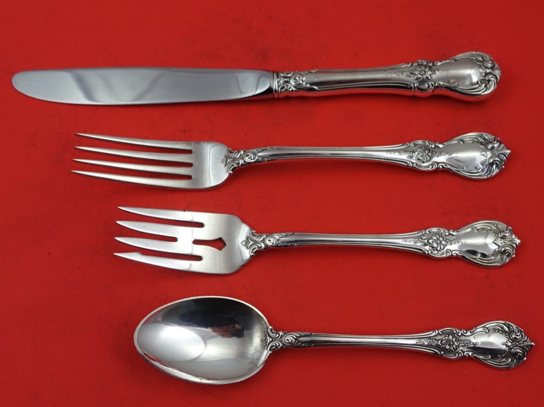 Towle Old Master Sterling Silver 4-Piece Place Setting Set (1 of 5)