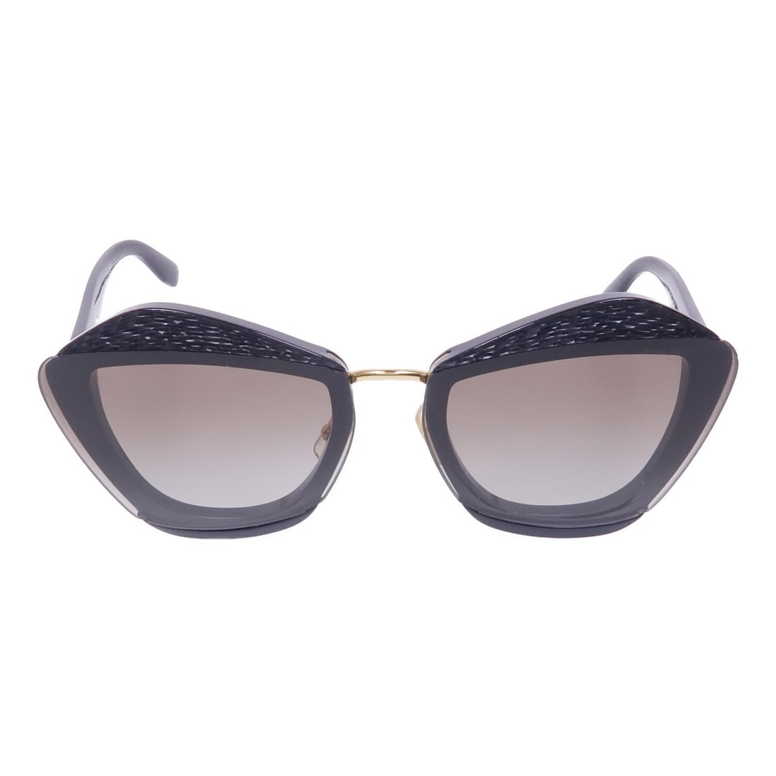 Women's Black SMU 01X Sunglasses by Miu Miu (1 of 13)
