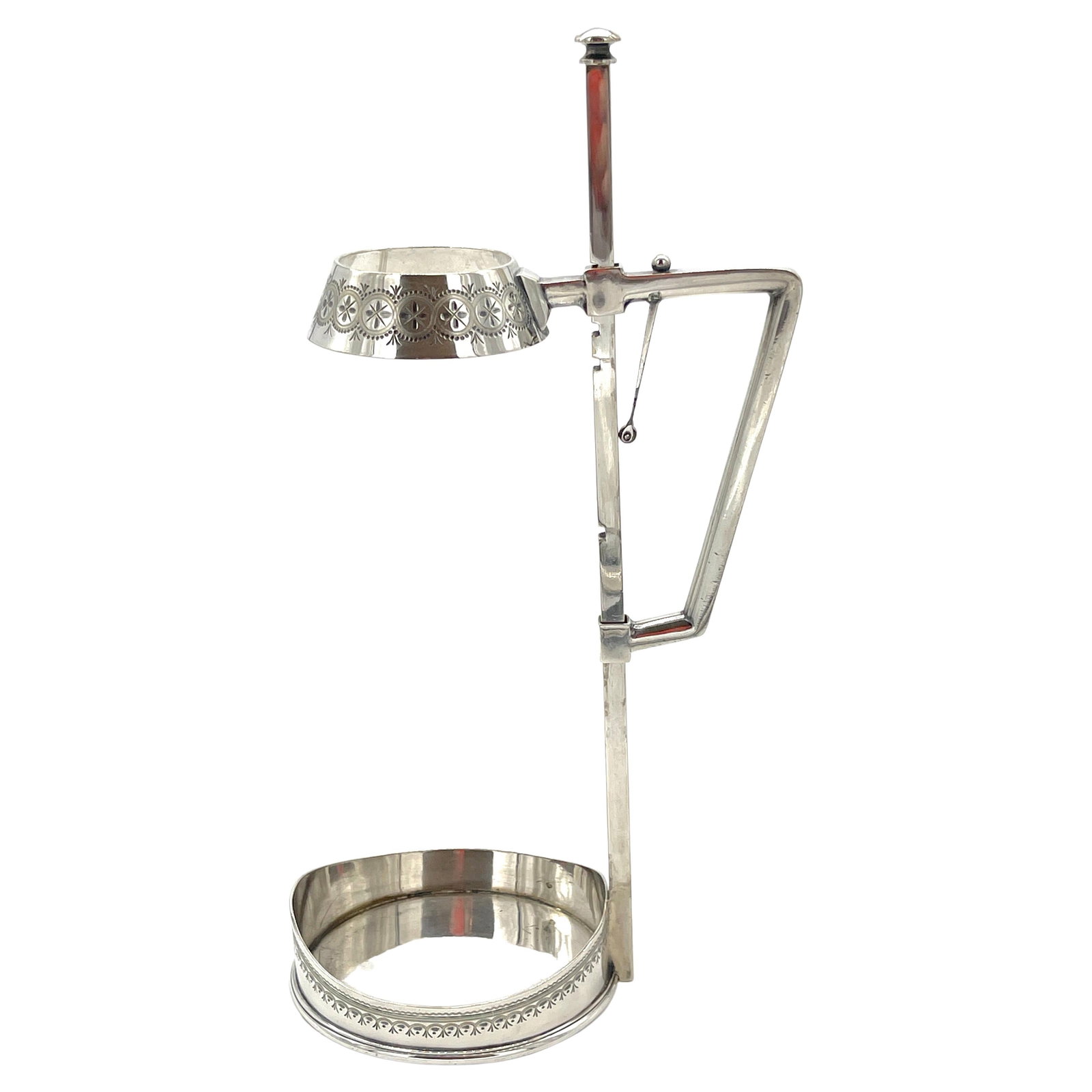 Mappin & Webb Silver-Plated Adjustable Wine Caddy Circa 1900-1910 (1 of 18)