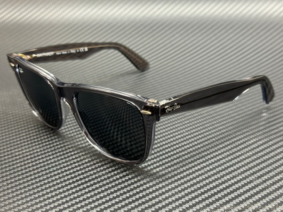 Ray-Ban RB2140 1355R5 Grey Transparent 54mm Unisex Sunglasses with Authenticity Certificate (1 of 5)