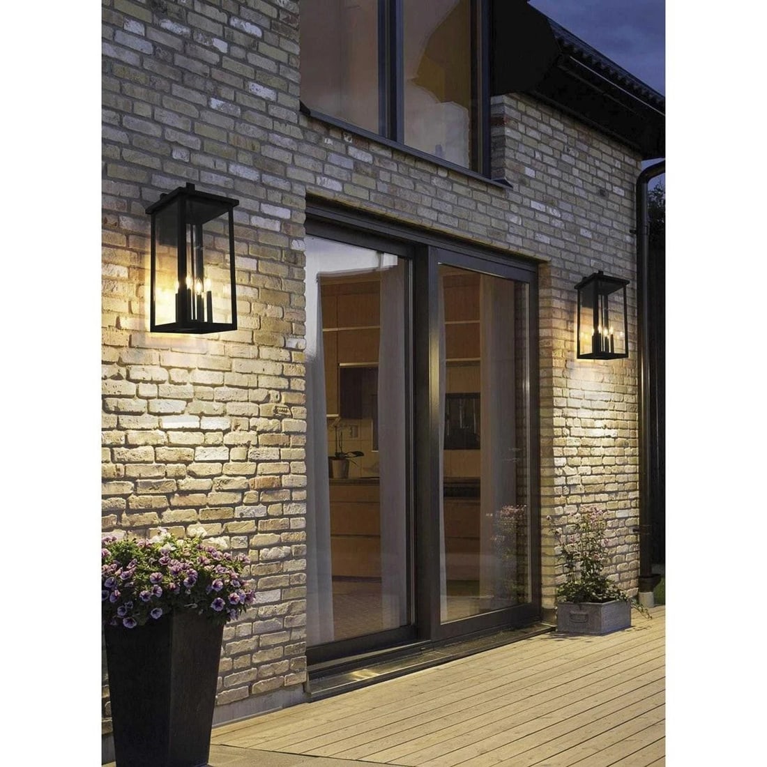Elegant Lighting Venango Black Outdoor Wall Sconce 25.5" Clear Glass: Elegant Lighting Venango Black Outdoor Wall Sconce 25.5" Clear Glass Illuminate your outdoor spaces with this stunning 25.5-inch Black Outdoor Wall Sconce, designed for both style and functionality. C