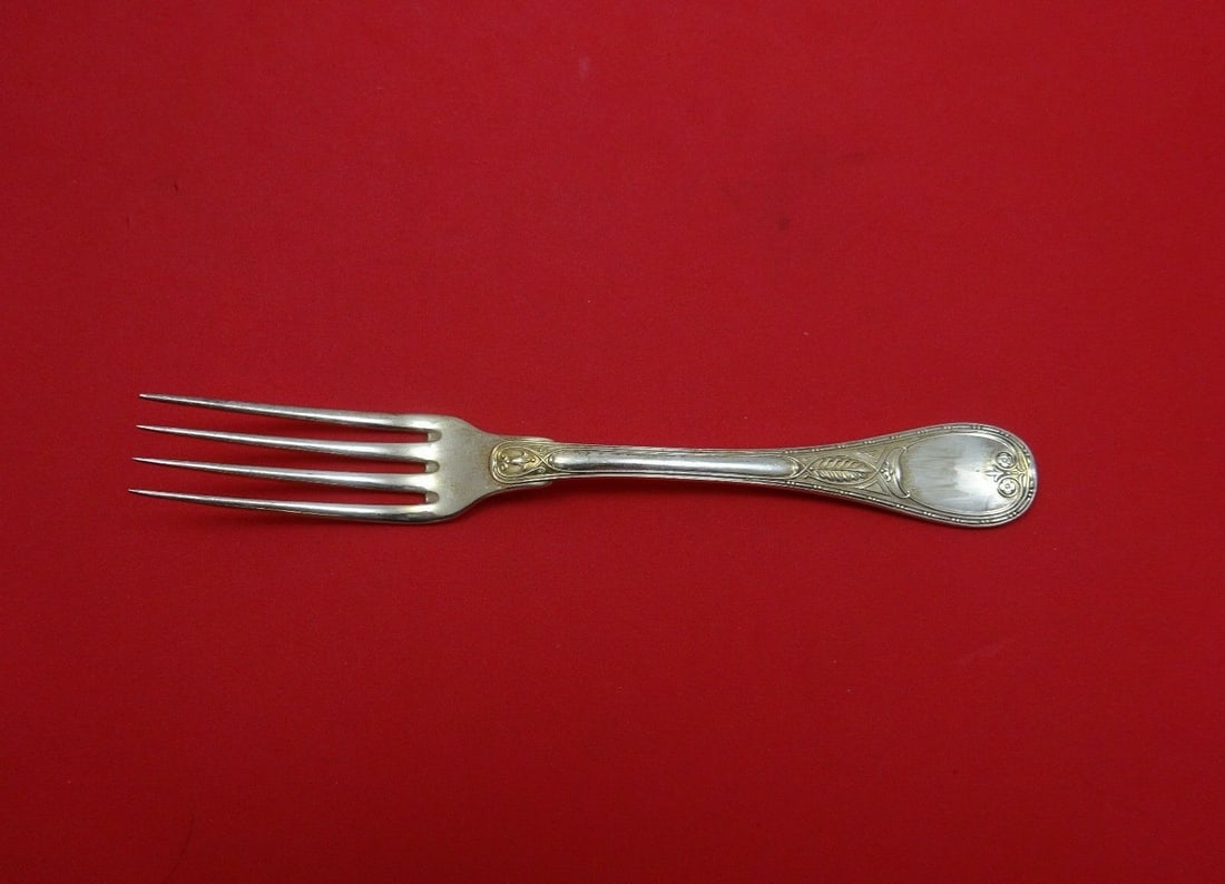 Christofle Brienne Sterling Silver Fork 7 1/8 inch Flatware (1 of 1)