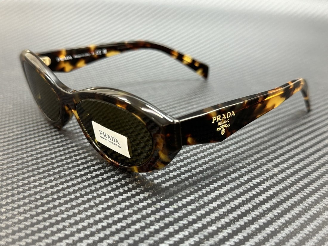 PRADA PR 26ZS 14L09Z Honey Tortoise Brown Women's Sunglasses 55mm (1 of 5)