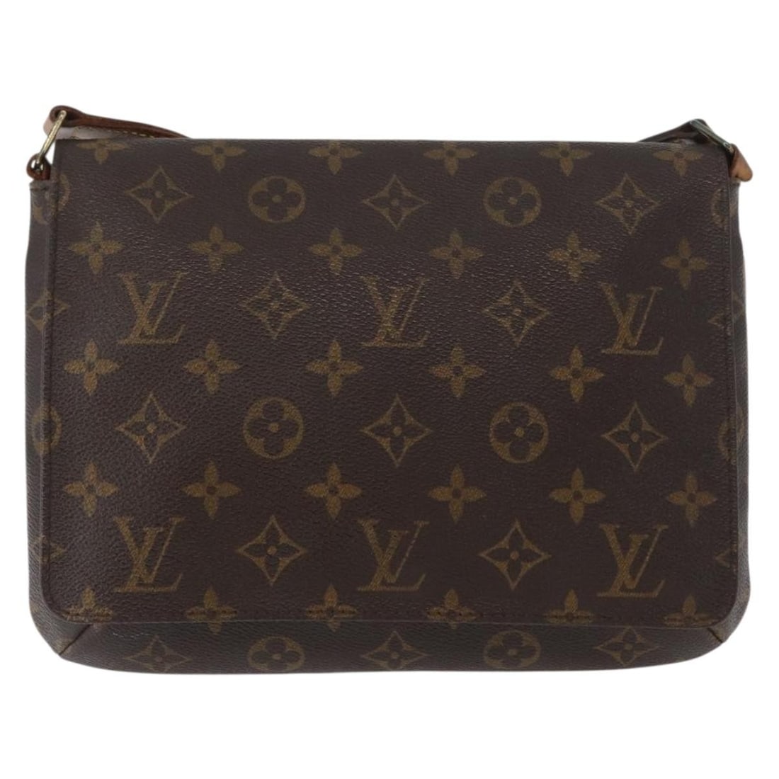 Louis Vuitton Monogram Canvas Musette Tango Shoulder Bag Brown (1 of 18)