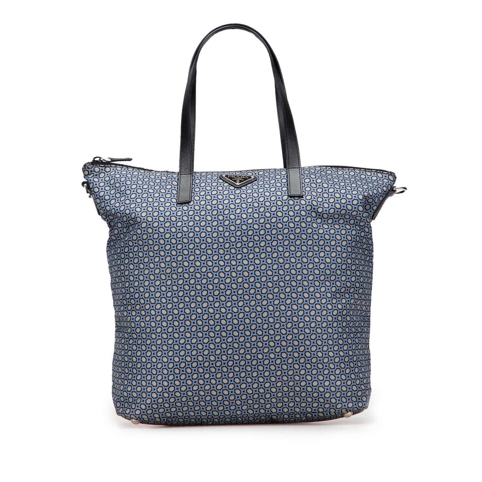 Printed Nylon Tessuto Stampato Satchel Bag by Prada (1 of 11)