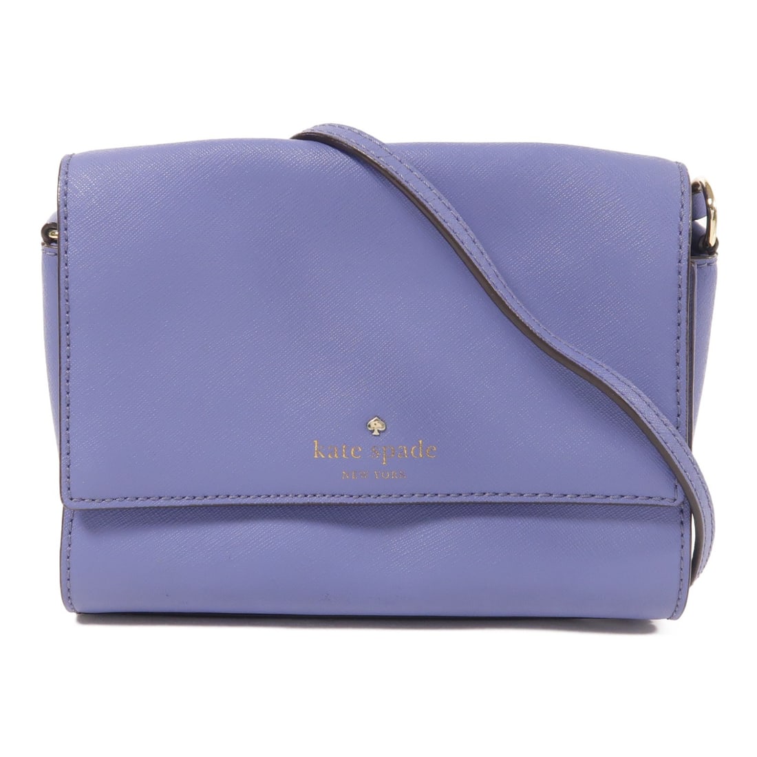 Kate Spade Cedar Street Magnolia Purple Shoulder Bag Calfskin GHW PXRU6953 (1 of 13)