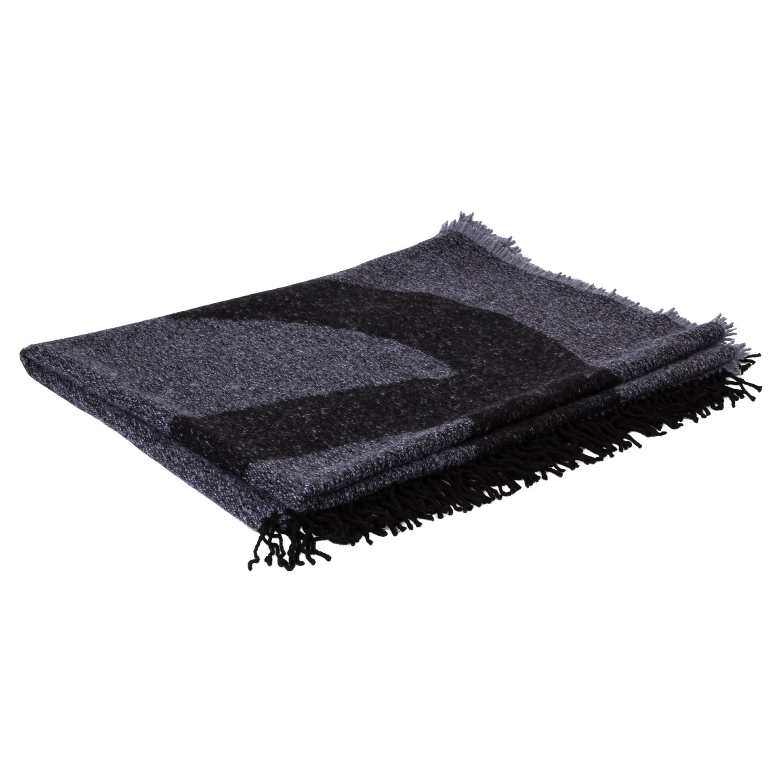 Chanel CC Logo Cashmere Blend Oversized Throw Blanket Italy (1 of 9)