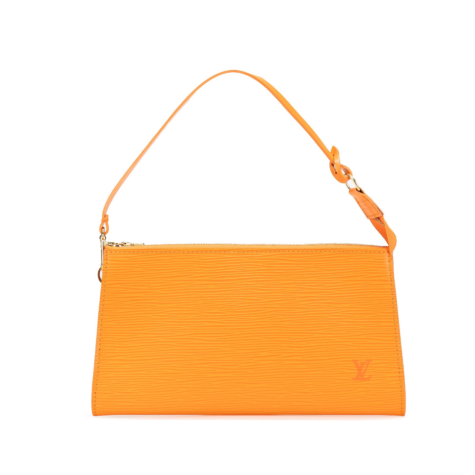 Louis Vuitton Epi Pochette Accessoires Orange Leather Bag (1 of 10)