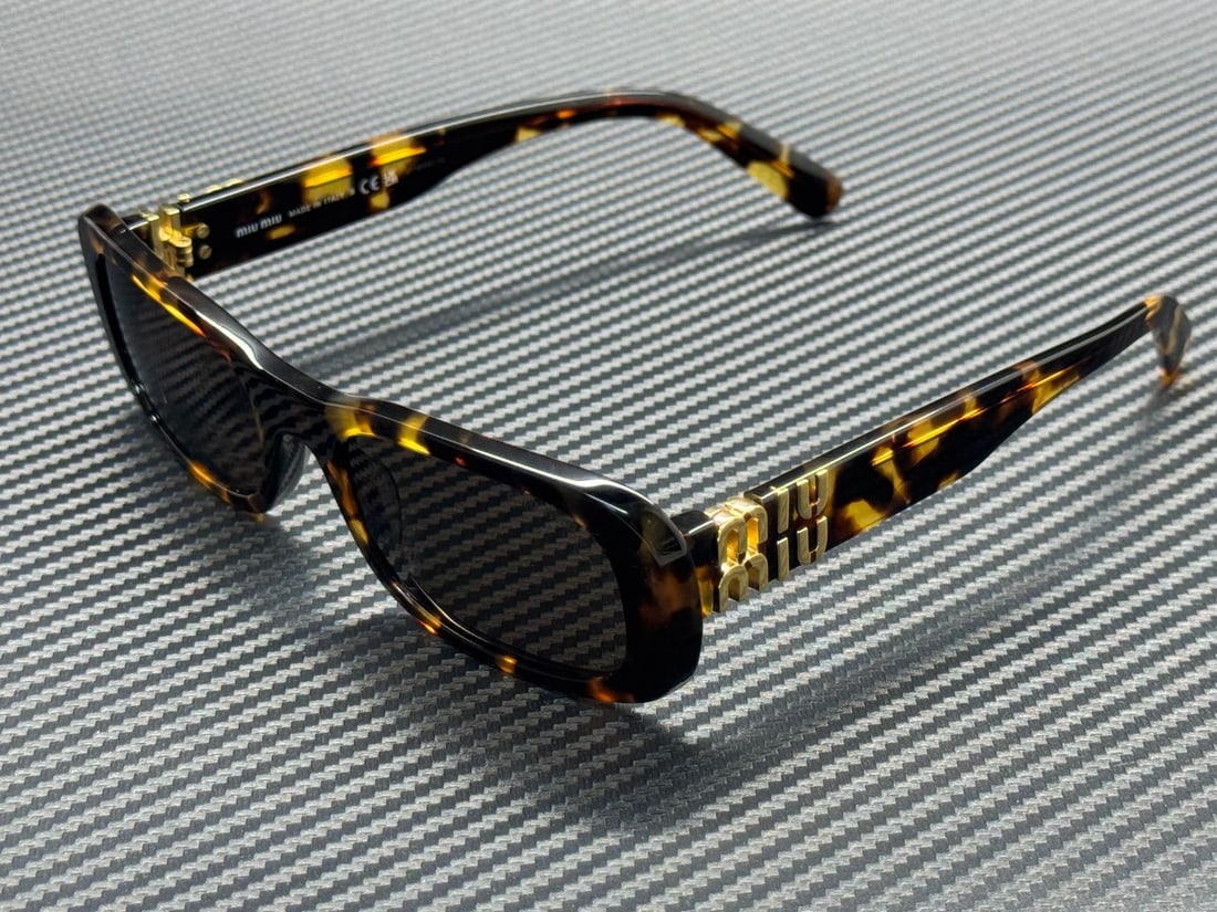 Miu Miu MU 08ZS VAU06B Honey Havana Women's Sunglasses with Authenticity (1 of 5)