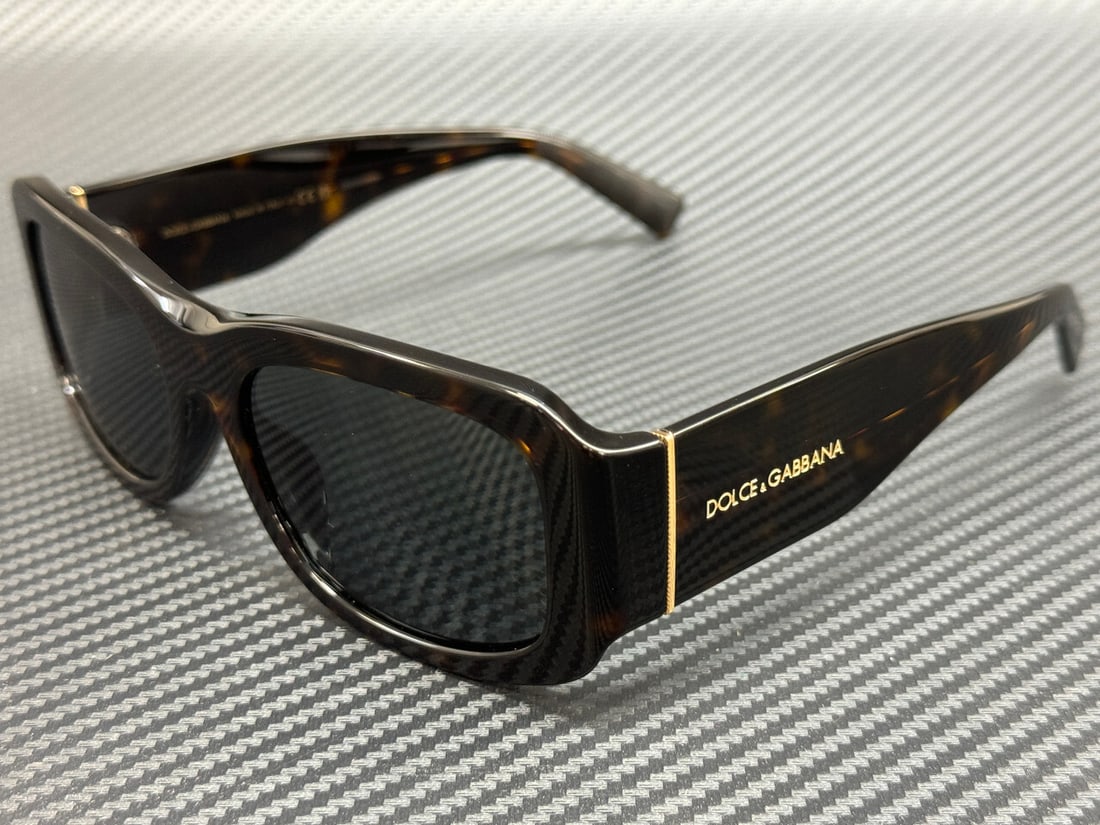 Dolce & Gabbana DG4503 502 87 Havana Dark Grey 57mm Sunglasses (1 of 5)