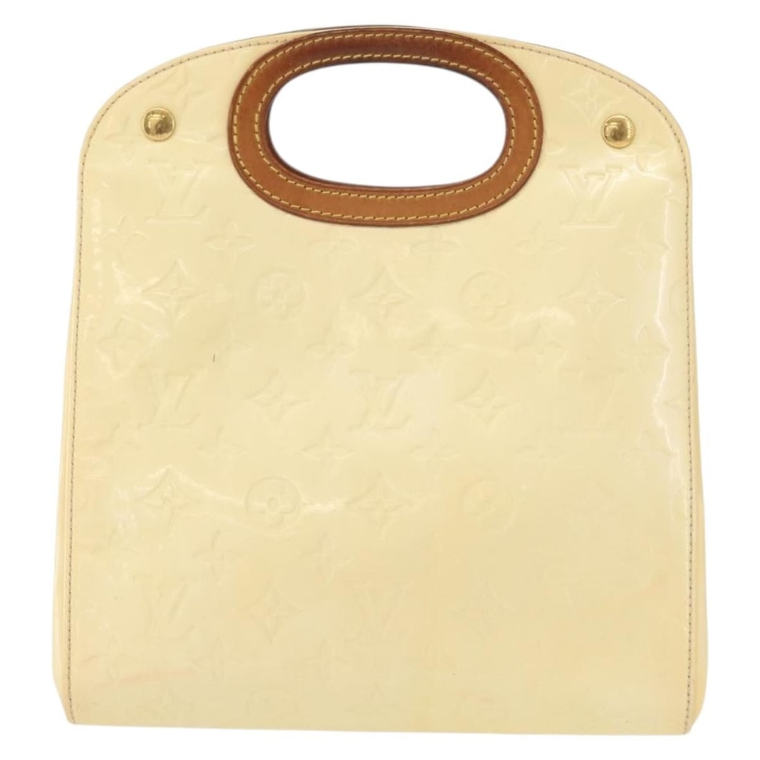 Louis Vuitton Maple Drive Yellow Vernis Patent Leather Tote Bag (1 of 18)