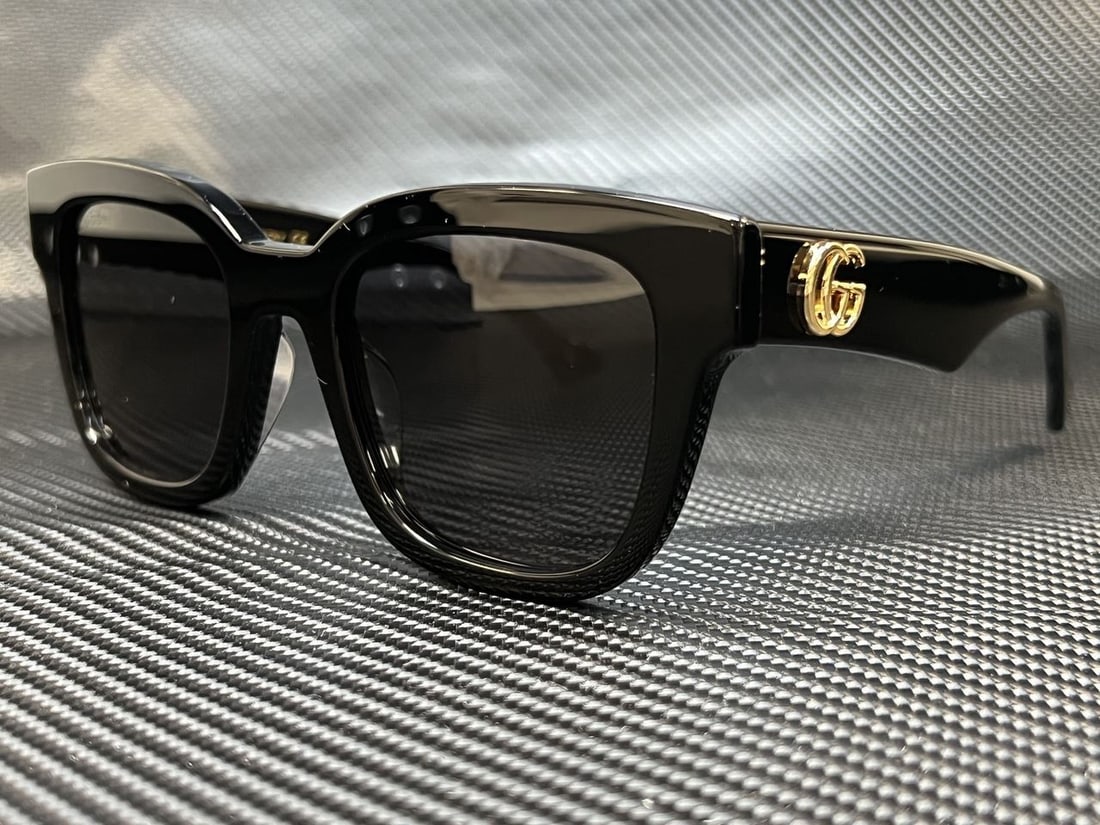 GUCCI GG0998S 001 Black Square Women's Sunglasses with UV400 Protection (1 of 4)