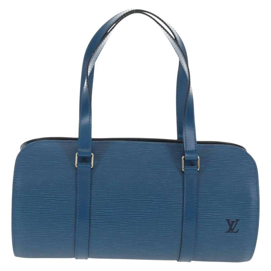 Blue Epi Leather Soufflot Bag by Louis Vuitton France (1 of 18)