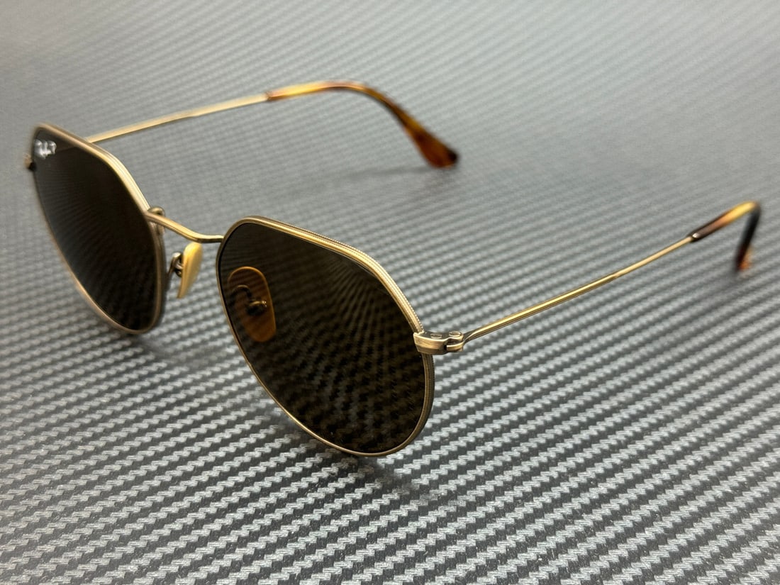 Ray-Ban RB8165 920757 Matte Brown Titanium Polarized Sunglasses (1 of 5)