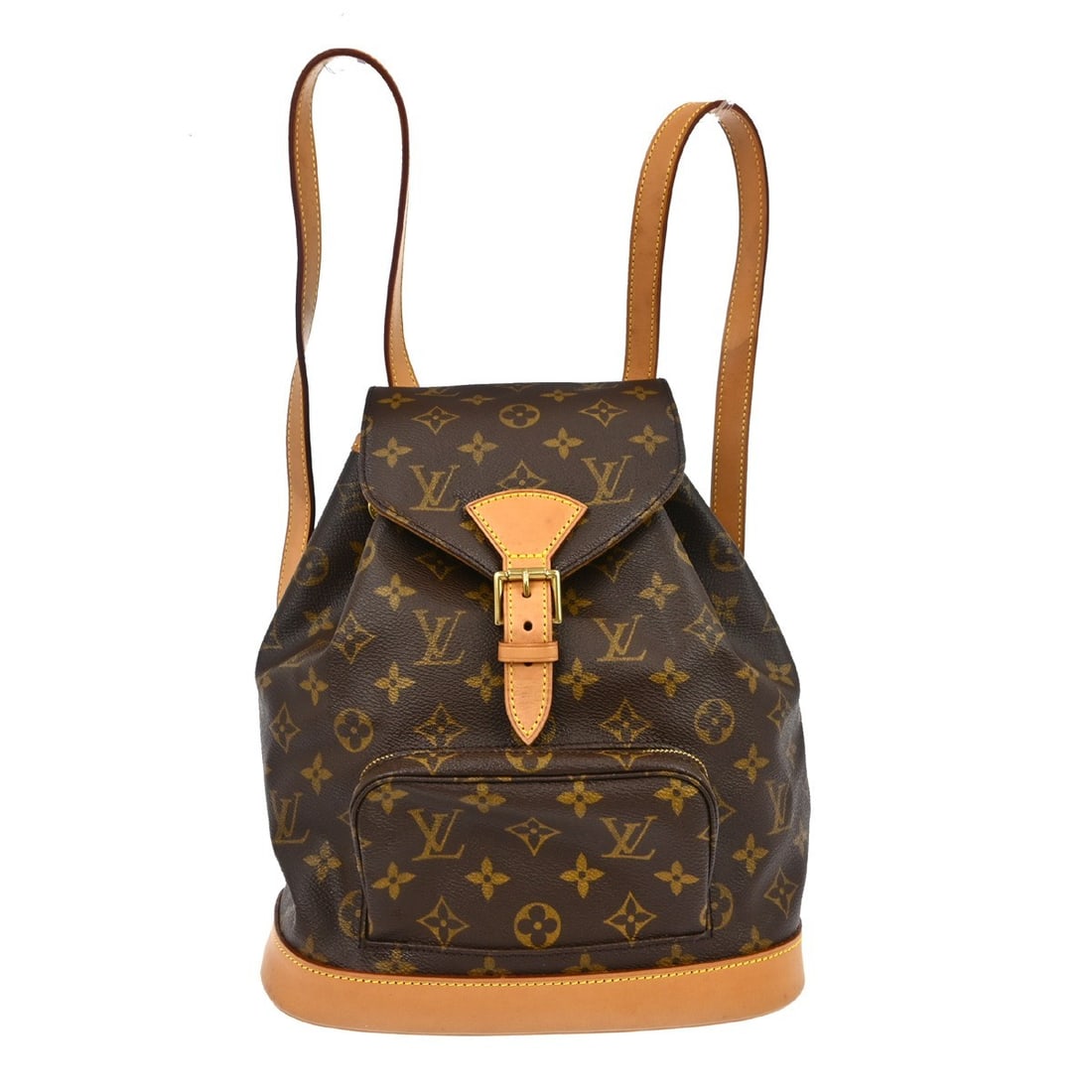 Louis Vuitton Montsouris MM Monogram Canvas Medium Size Backpack M51136 (1 of 13)