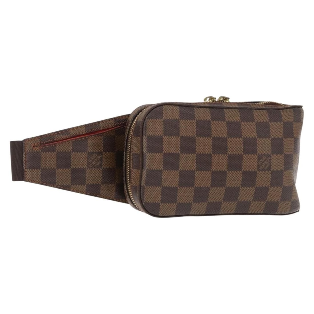 LOUIS VUITTON Damier Ebene Geronimos Shoulder Bag N51994 Auth: LOUIS VUITTON Damier Ebene Geronimos Shoulder Bag N51994 Auth Elevate your accessory collection with this authentic LOUIS VUITTON Damier Ebene Geronimos Shoulder Bag. Crafted in Spain from the signatu