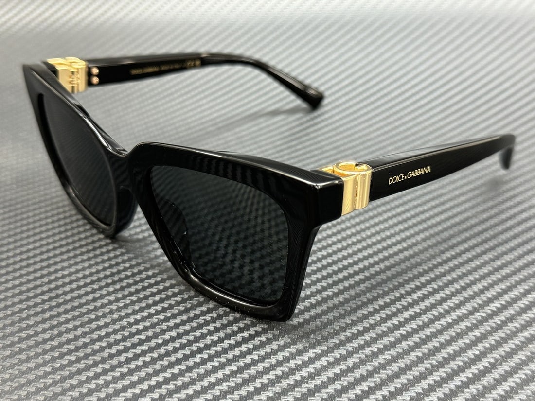 Dolce & Gabbana DG4498 501 87 Black Grey Women's Sunglasses with Authenticity Certificate (1 of 5)