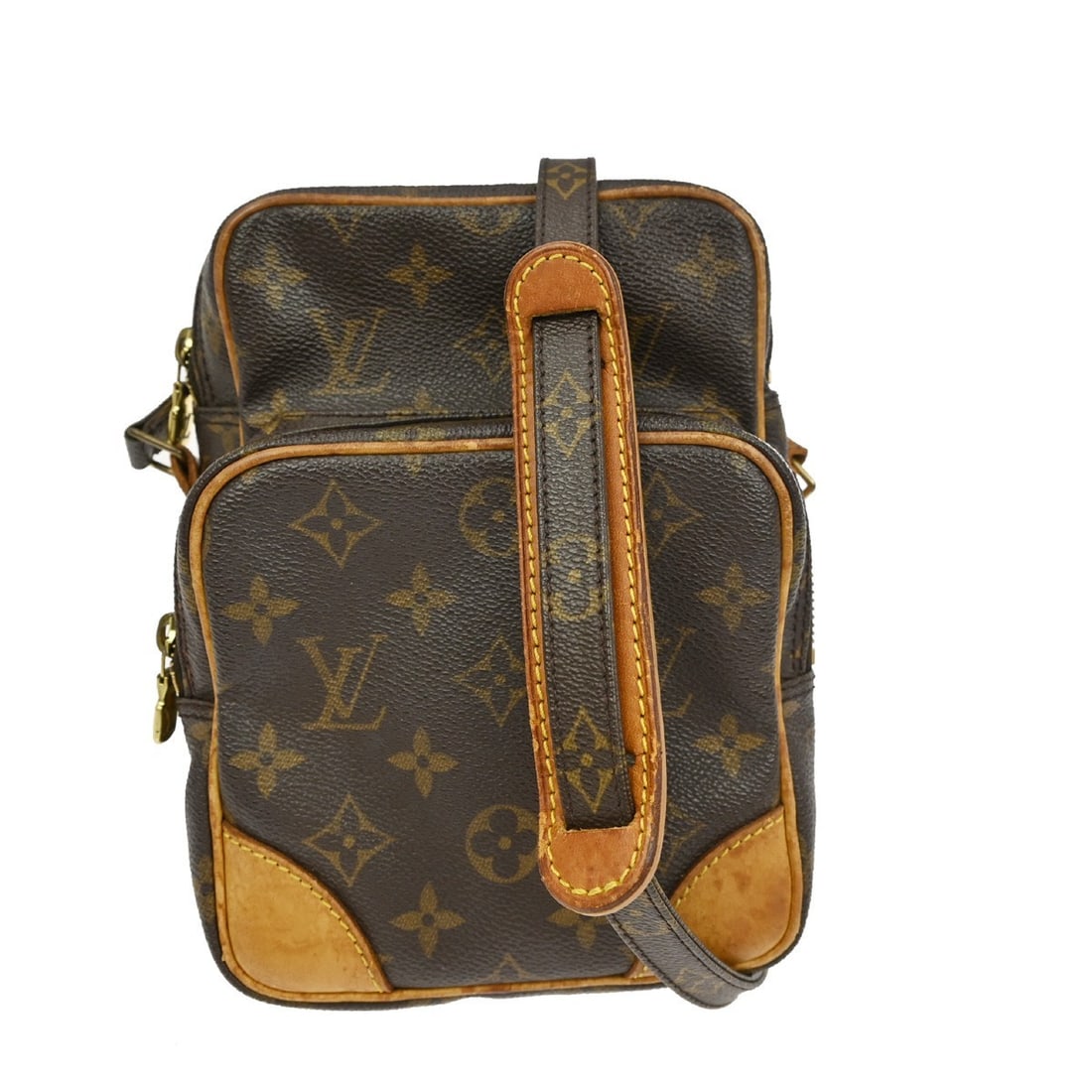 Louis Vuitton Amazone Monogram Canvas Leather Crossbody Bag M45236 (1 of 10)