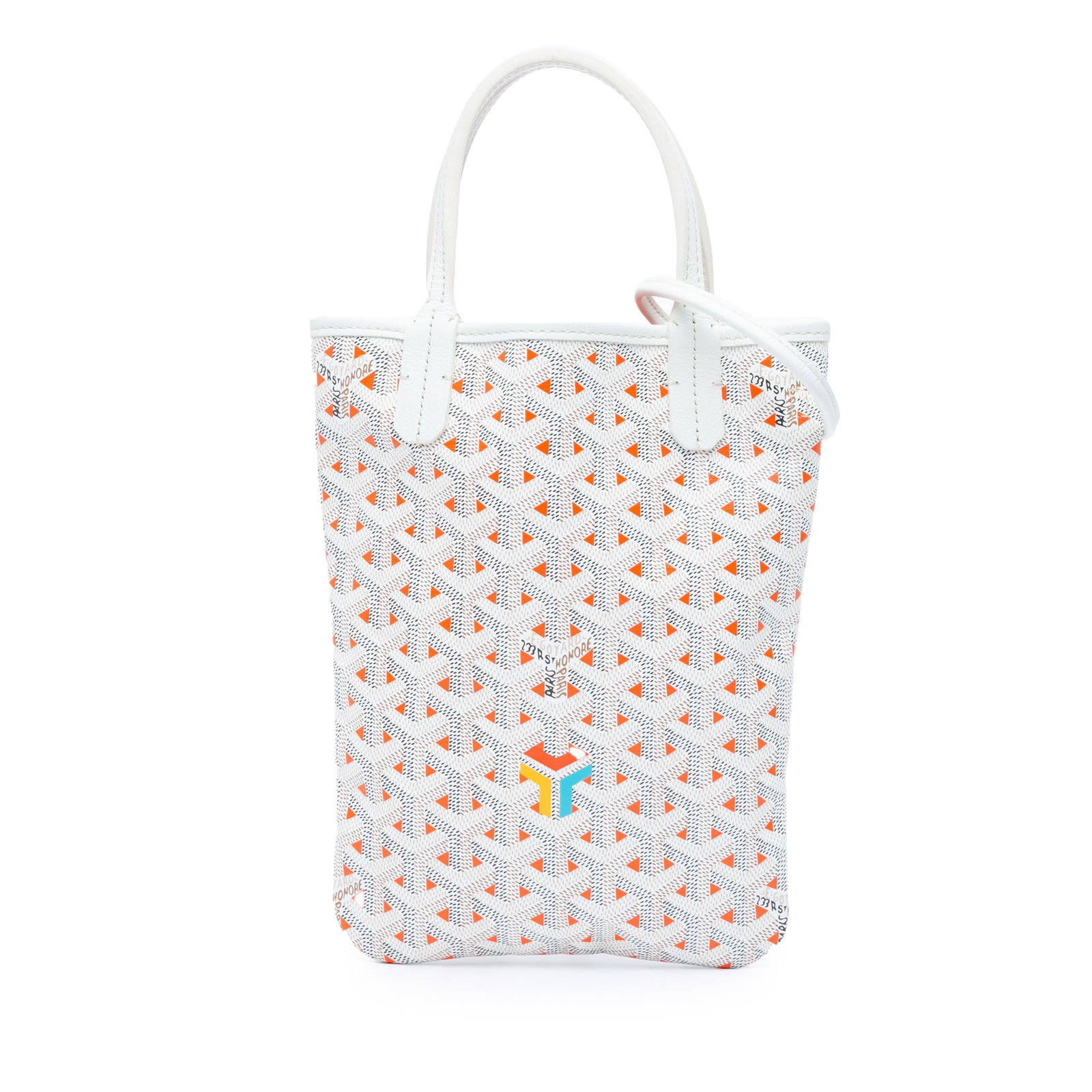Goyardine Poitiers Claire Voie White Coated Canvas Bag (1 of 9)