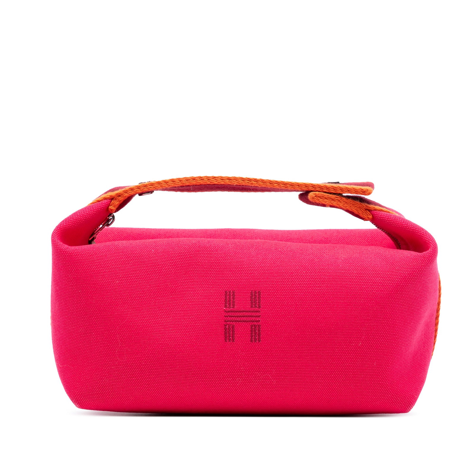 Hermes Bride-A-Brac Small Canvas Pouch with Top Zipper and Handle (1 of 7)