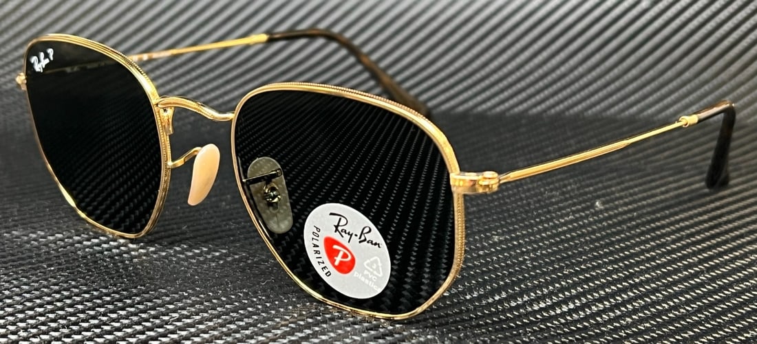 Ray Ban RB3548N Arista Round 51mm Polarized Sunglasses: Ray Ban RB3548N Arista Round 51mm Polarized Sunglasses Introducing the Ray-Ban RB3548N 001 58 Arista Round Polarized Sunglasses, an ideal accessory for both style and functionality. These unisex sungl