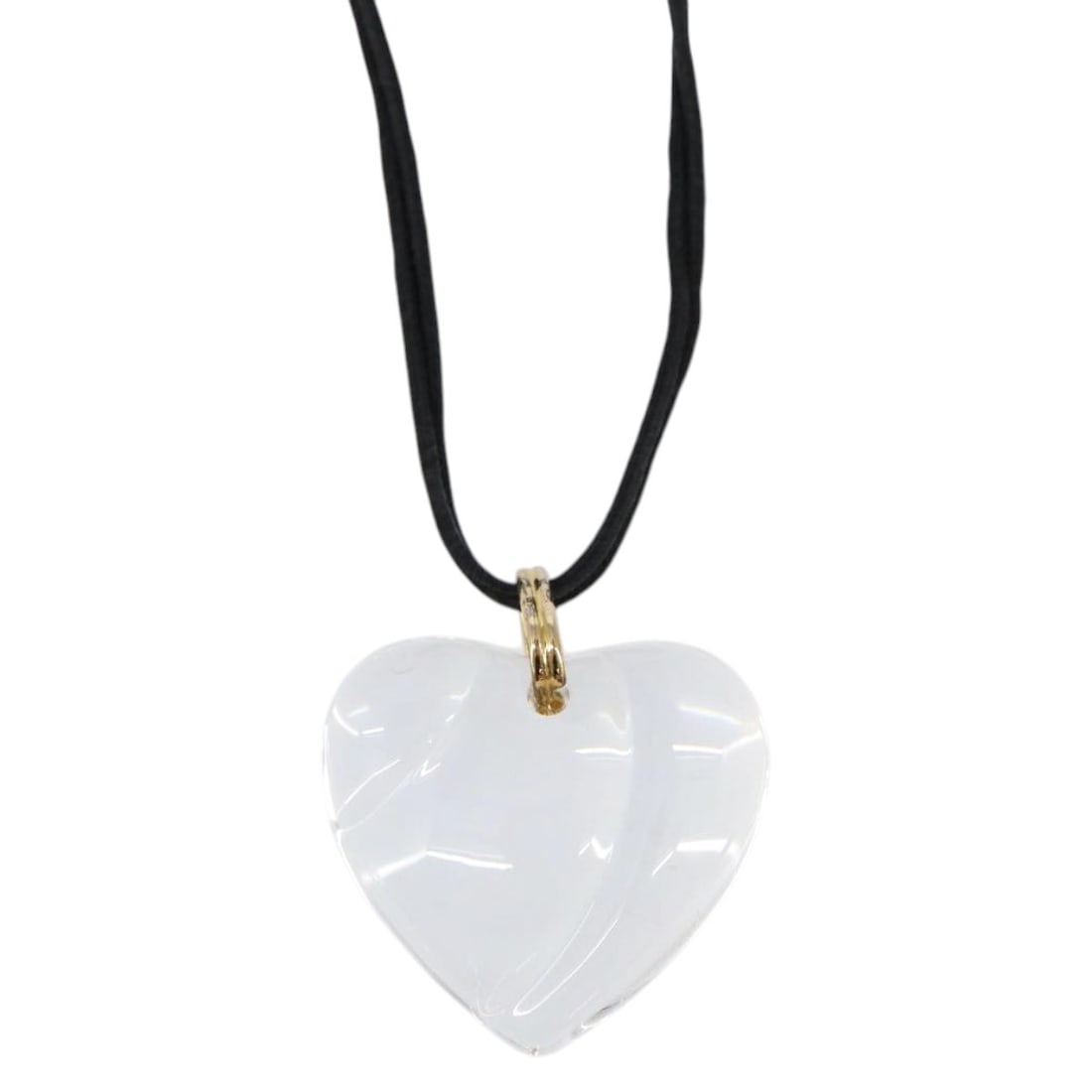 Baccarat Clear Glass Necklace with Dust Bag 62cm (1 of 13)