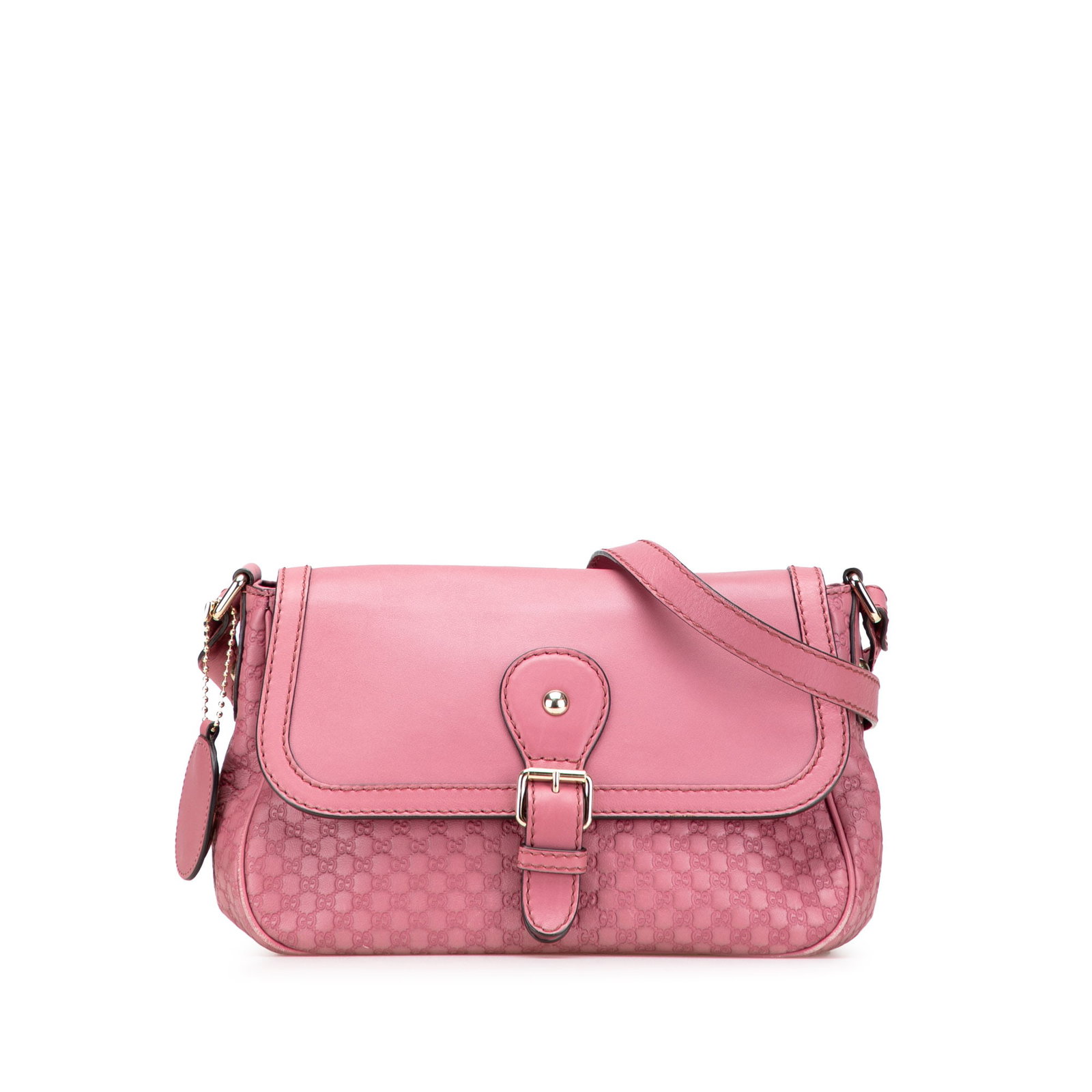 Gucci Microguccissima Sukey Pink Leather Crossbody Bag (1 of 10)