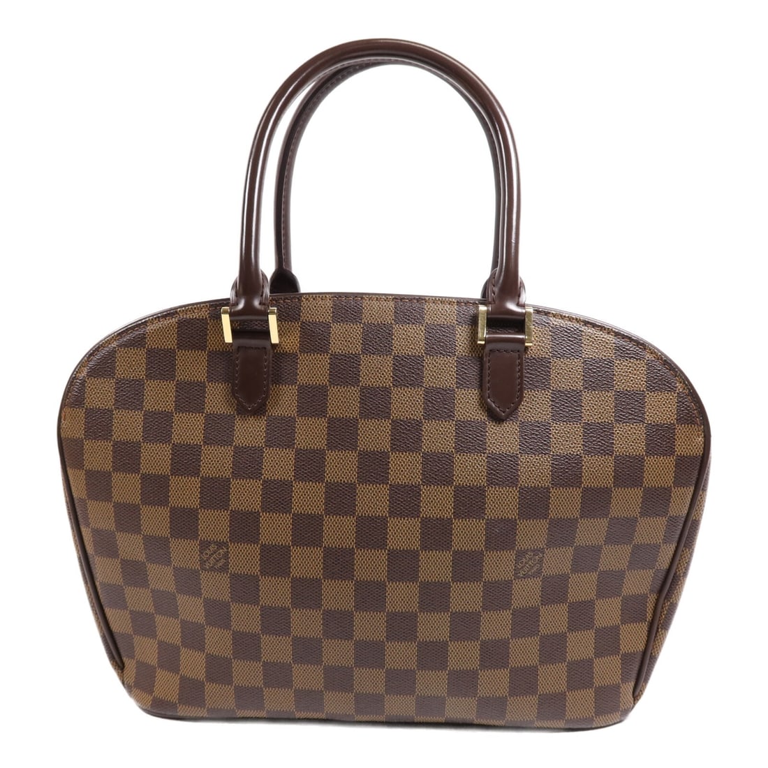 LOUIS VUITTON Sarria Handbag N51282 Damier Ebene Brown GHW (1 of 16)