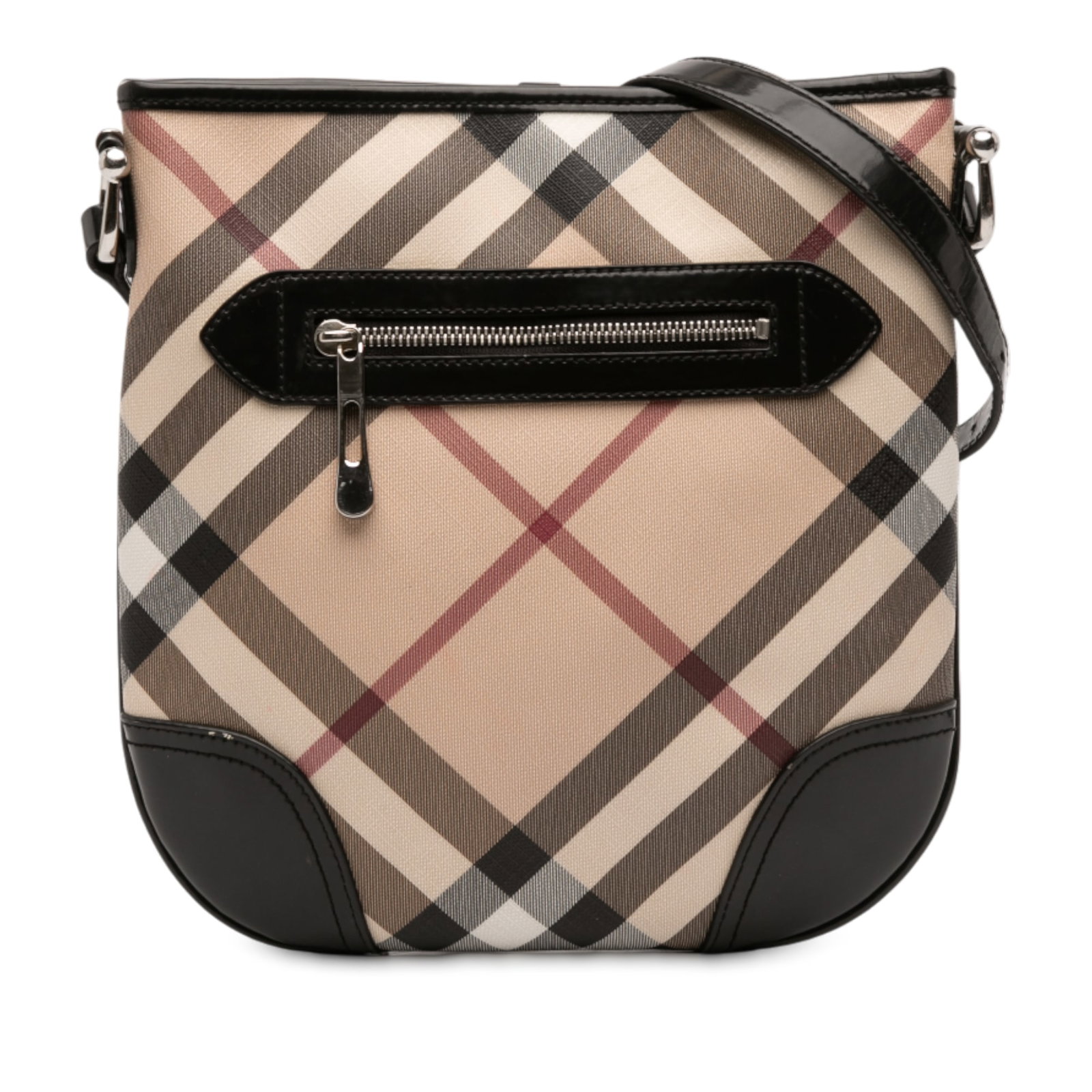 Burberry Dryden Crossbody Bag in Supernova Check Coated Canvas (1 of 12)