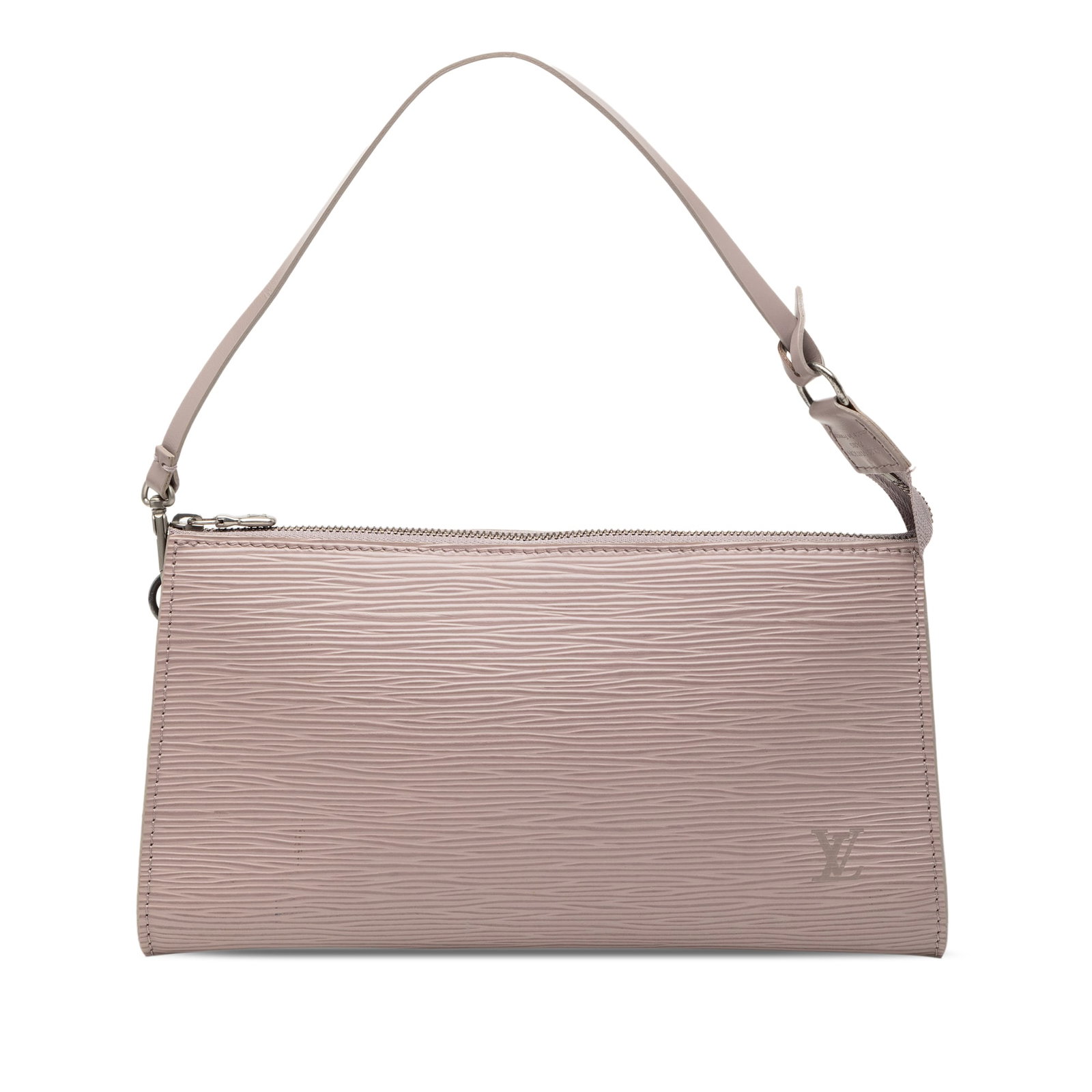 Louis Vuitton Epi Leather Purple Pochette Accessoires Shoulder Bag: Louis Vuitton Epi Leather Purple Pochette Accessoires Shoulder Bag This Louis Vuitton Epi Pochette Accessoires features a purple epi leather body, a flat leather shoulder strap, and a top zip closure.