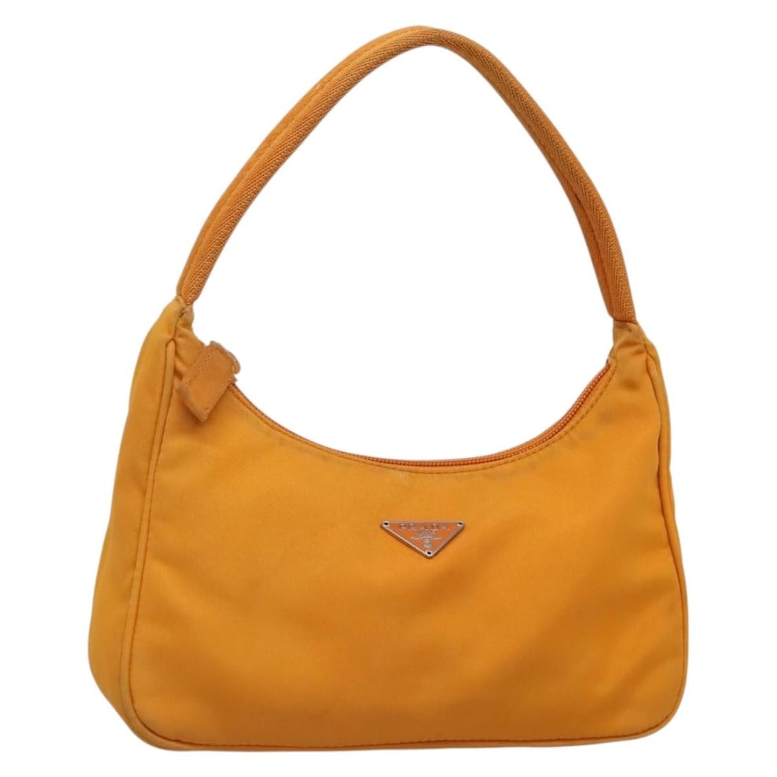 Orange Nylon Hobo Bag by Prada 22cm x 12cm x 7cm (1 of 18)