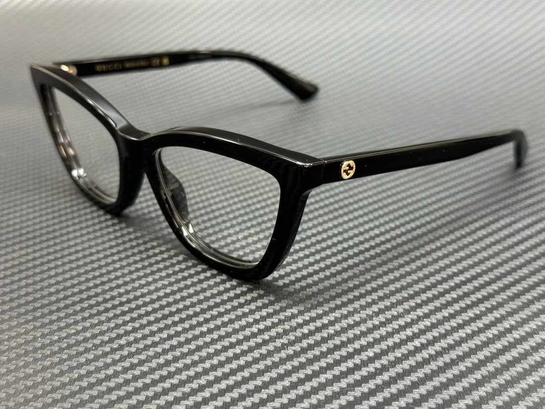GUCCI GG1686O 005 Black Women's Eyeglasses with Case and Authenticity (1 of 5)