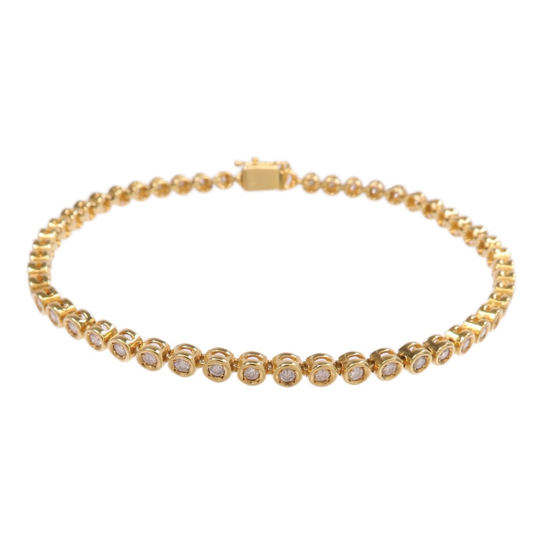 Diamond and 18K Yellow Gold Bracelet by JEWELRY (1 of 9)