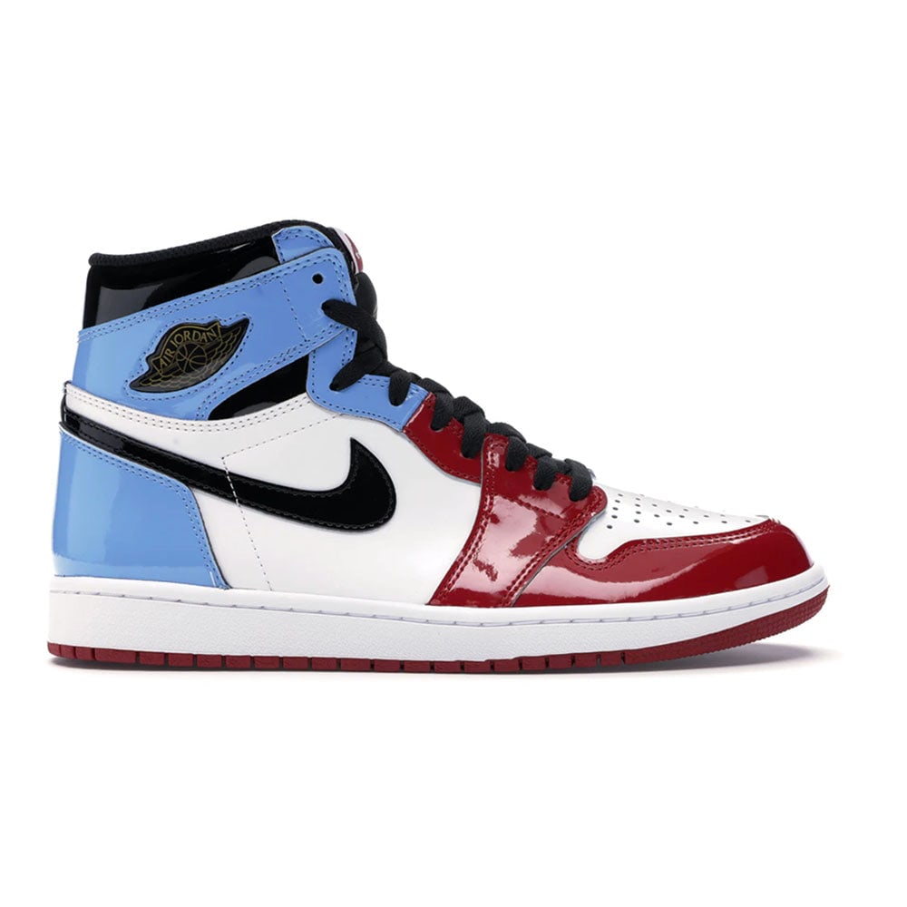 Air Jordan 1 Retro High Fearless UNC Chicago Sneakers by Nike (1 of 1)