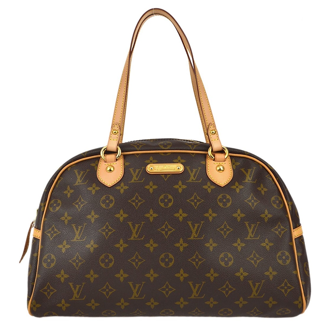 Louis Vuitton Monogram Montorgueil GM Shoulder Bag M95566 Vintage Brown (1 of 10)