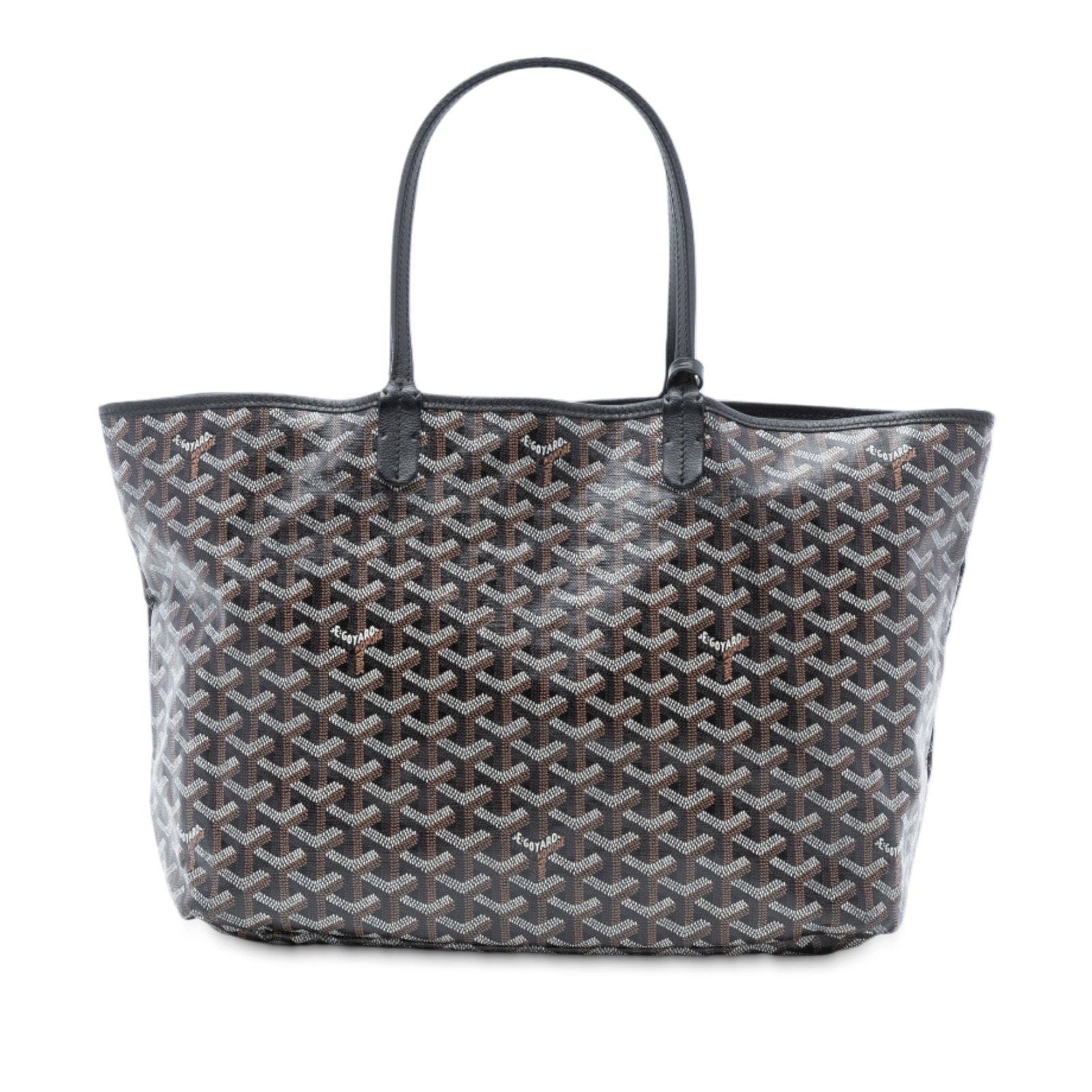 Goyard Saint Louis PM Black Tote with Detachable Pouch (1 of 8)