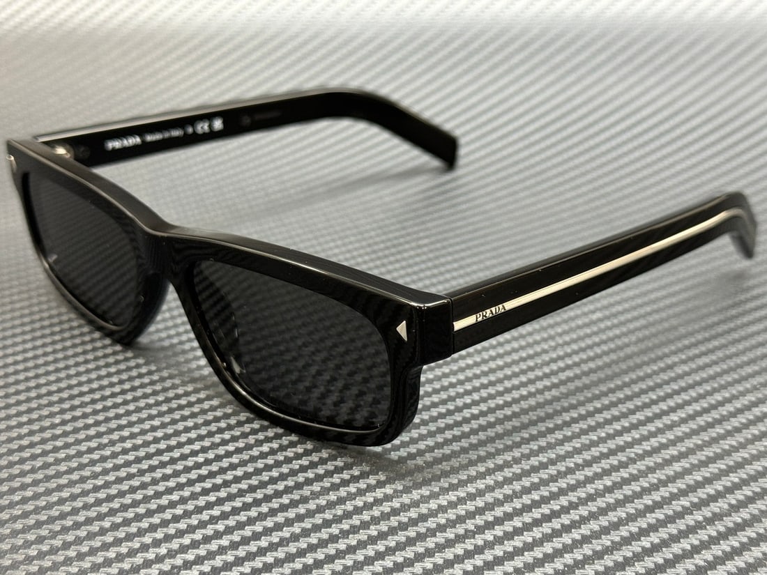 PRADA PR B11S 16K731 Black Dark Grey 57mm Men's Sunglasses with Authenticity (1 of 5)