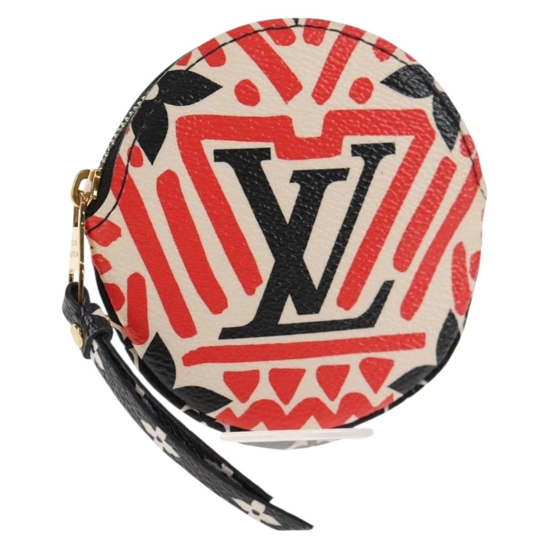 LOUIS VUITTON Monogram Crafty Red Coin Purse M69505 Auth France (1 of 18)