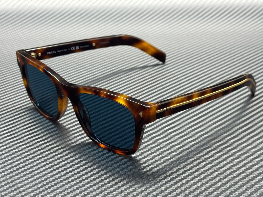 PRADA PR A17S Tortoise Blue Polarized Sunglasses with Authenticity Certificate (1 of 5)