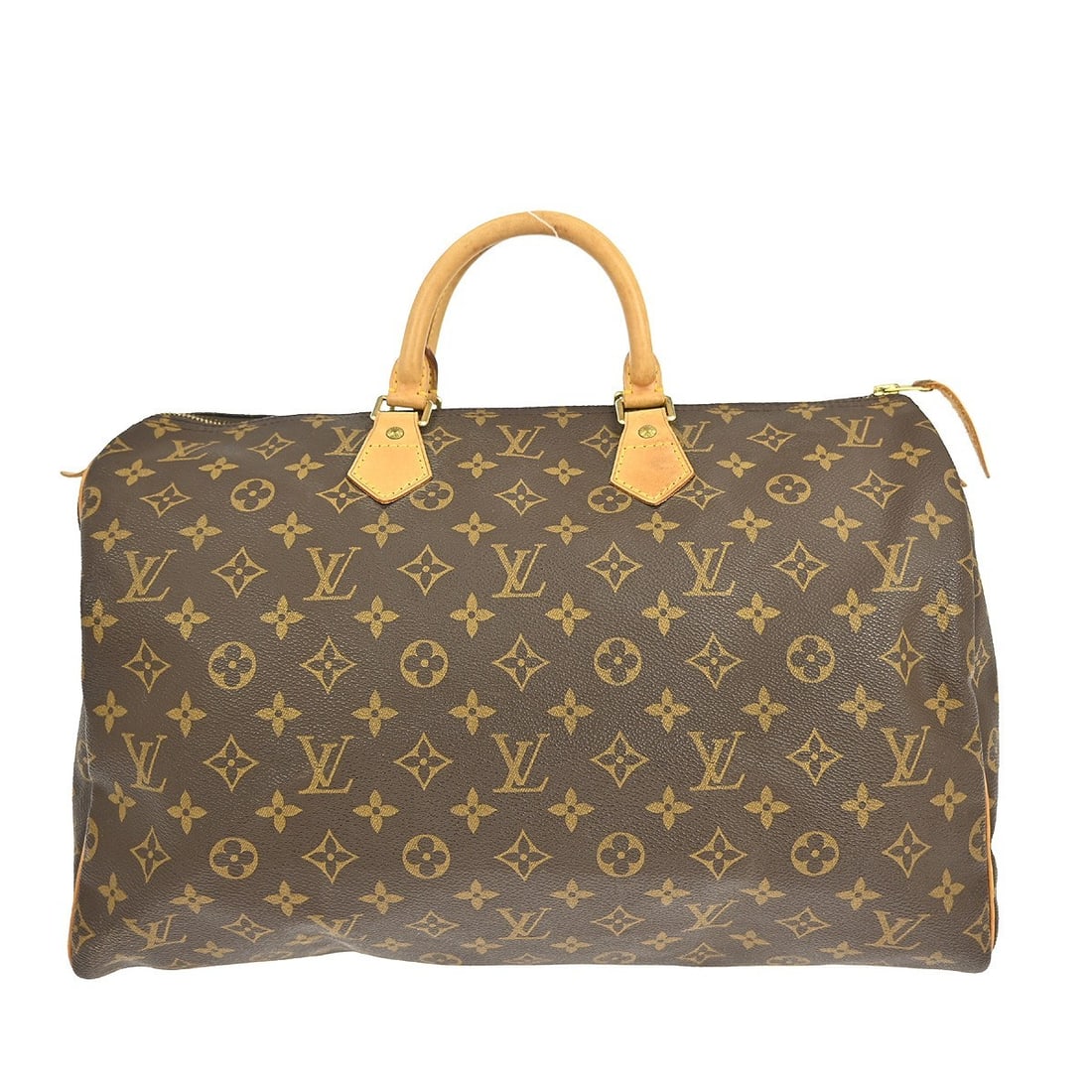 Louis Vuitton Speedy 40 Monogram Canvas Large Duffle Bag M41522 (1 of 10)