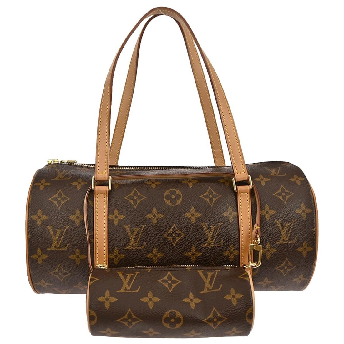 Louis Vuitton Papillon 30 Monogram Canvas Medium Brown Handbag M51385 (1 of 10)