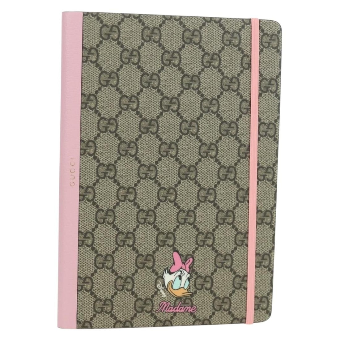 Beige GG Supreme Daisy Planner by Gucci in PVC Leather with Dust Bag (1 of 18)