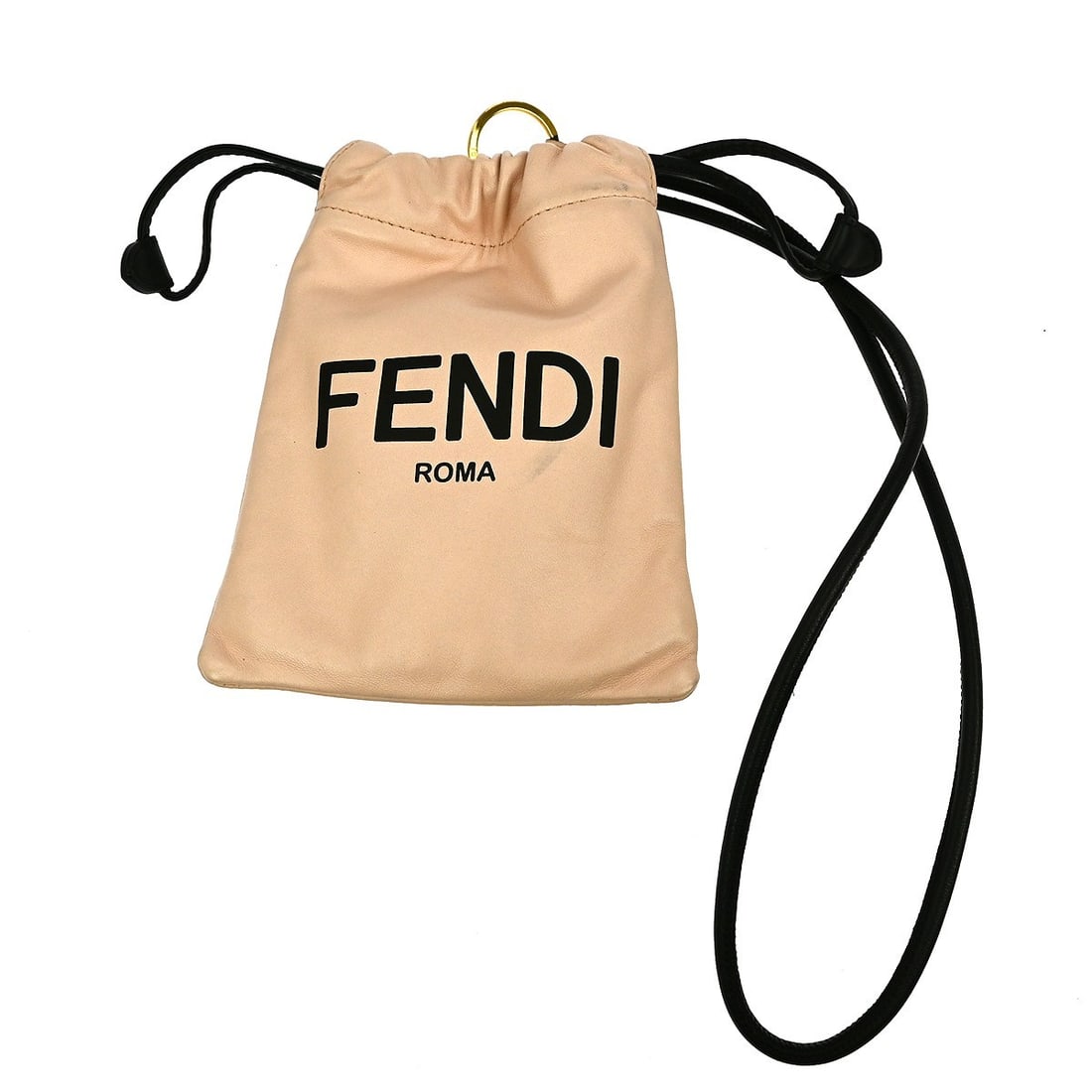 Fendi Zucca Pink Leather Small Shoulder Bag 7AR920 ADM9: Fendi Zucca Pink Leather Small Shoulder Bag 7AR920 ADM9 This stylish Fendi shoulder bag features a delightful pink exterior crafted from high-quality leather, making it perfect for casual occasions. T