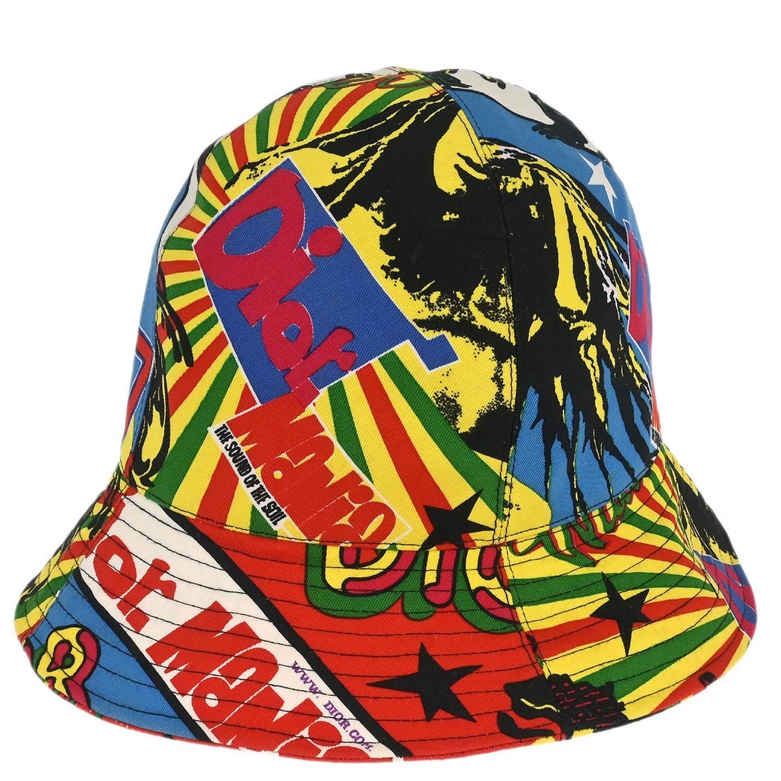 Christian Dior Dior Mania Yellow Cotton Blend Logo Hat Size 58: Christian Dior Dior Mania Yellow Cotton Blend Logo Hat Size 58 This Christian Dior Dior Mania hat features a yellow design with logo accents, crafted for women. Made from a blend of cotton, acetate, p