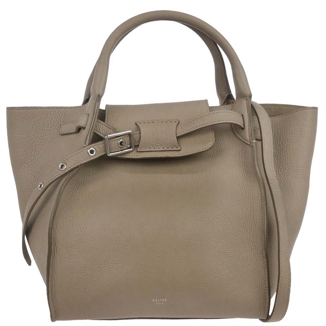 Celine Big Bag Beige Leather Medium Two Way Tote for Women (1 of 11)