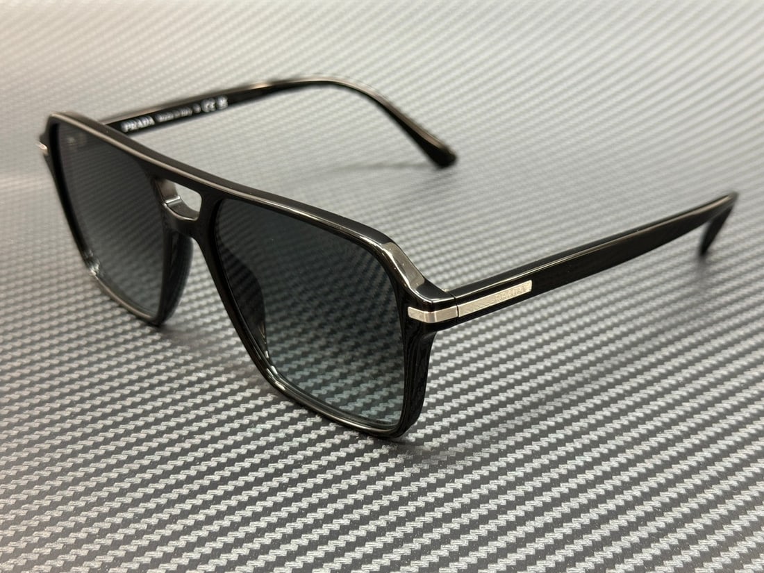 PRADA PR 20YS 1AB06T Black Grey Gradient Men's Sunglasses with Authenticity (1 of 5)