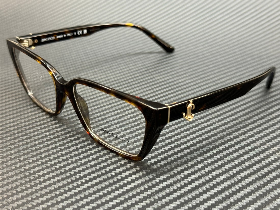 Jimmy Choo JC3008 5002 Dark Brown Women's Eyeglasses with Original Case (1 of 5)
