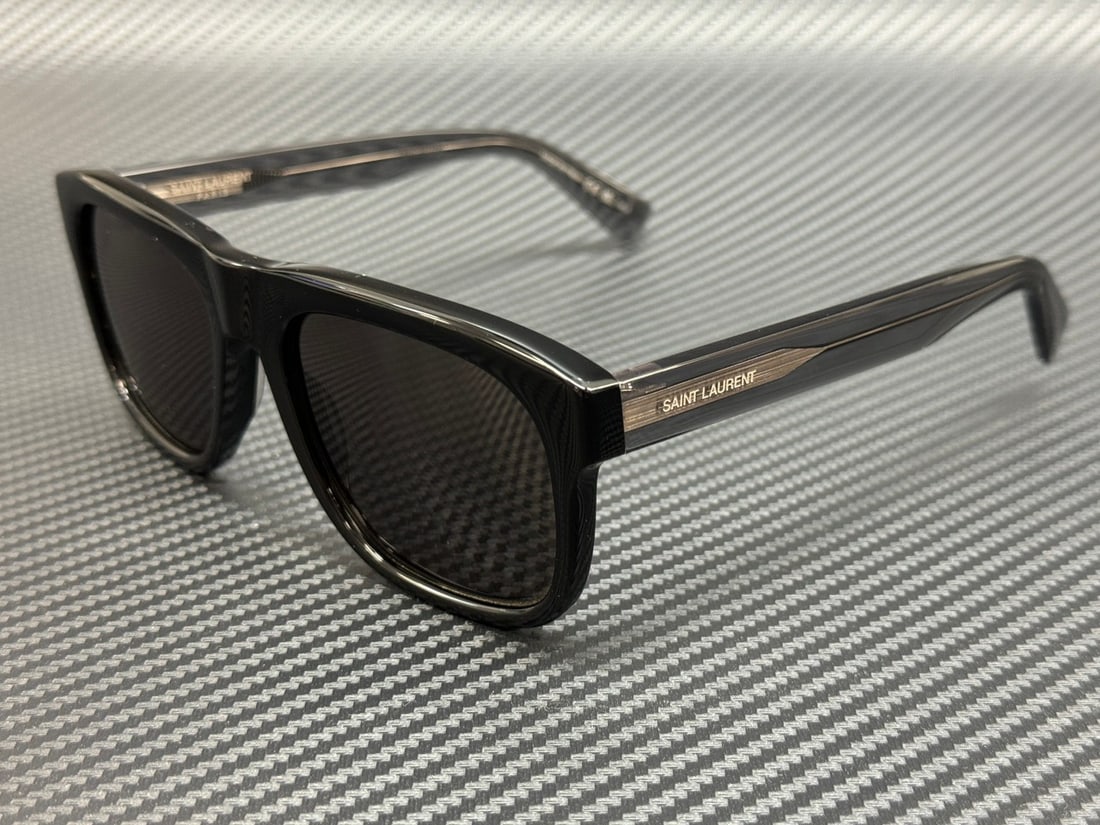 Saint Laurent SL 558 003 Black Grey Men's Sunglasses with Authenticity Certificate (1 of 5)