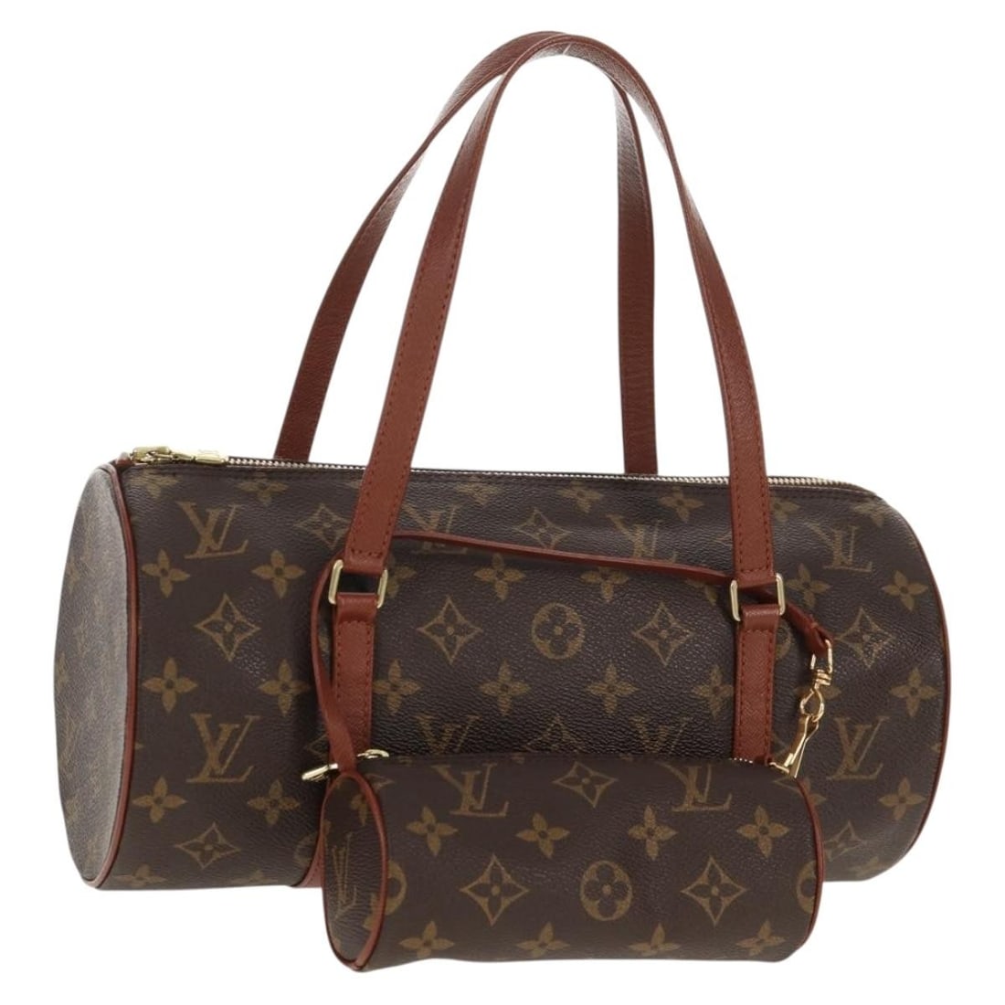 LOUIS VUITTON Monogram Papillon 30 Hand Bag Vintage M51385 Auth (1 of 18)